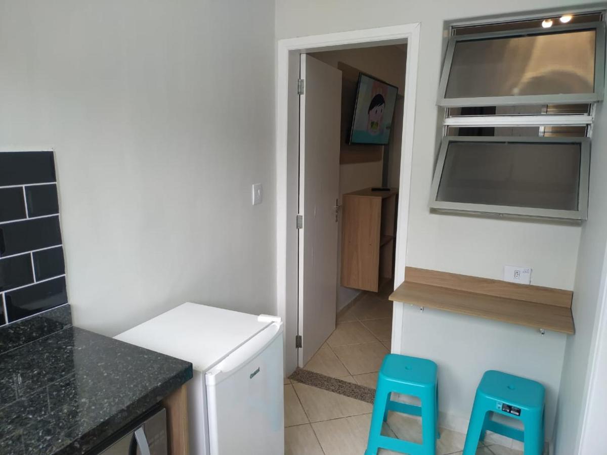 Kitnet Asturias 51B No Ed. Guariata, Proximo A Praia Das Asturias Em 瓜鲁雅 外观 照片